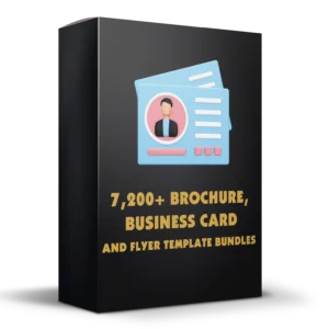 7,200+ Brochure, Business Card, and Flyer Template Bundles